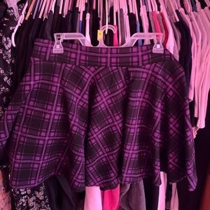 Purple skirt